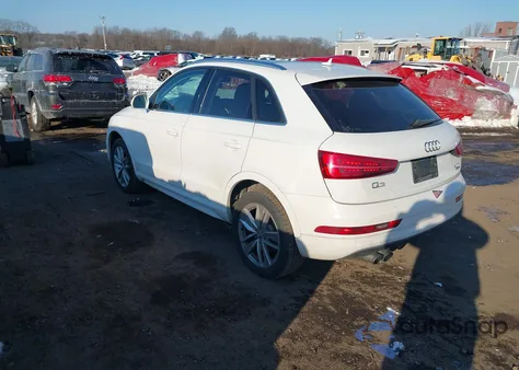 2016 Audi Q3 2.0T Premium Plus from USA, damaged, VIN WA1EFCFS7GR021362